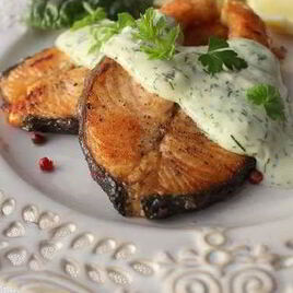 Рецепт Рыбных стейков с пикантным соусом