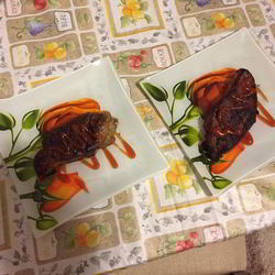 Рецепт Стейка из говядины на двоих