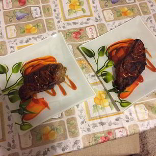 Рецепт Стейка из говядины на двоих