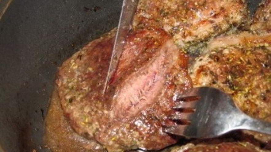 Рецепт стейка из мраморной говядины