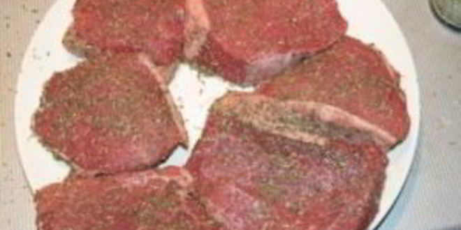 Рецепт стейка из мраморной говядины