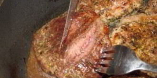 Рецепт стейка из мраморной говядины