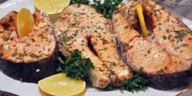 Рецепт стейка из рыбы в духовке