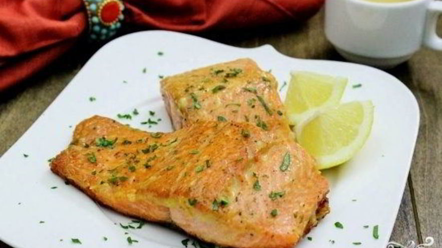 Рецепт стейка из семги на сковороде