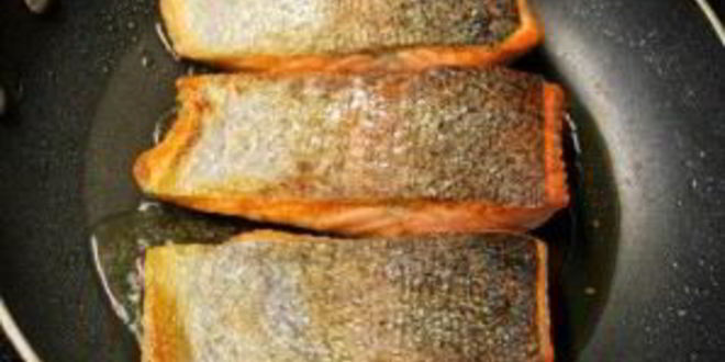 Рецепт стейка из семги на сковороде