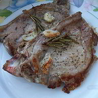 Рецепт Стейка из свинины с розмарином