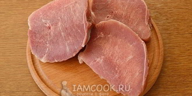 Рецепт стейка из свинины в фольге