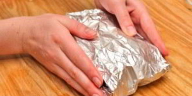 Рецепт стейка лосося в фольге