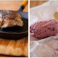 Рецепт Стейка портерхаус с маслом из красного вина