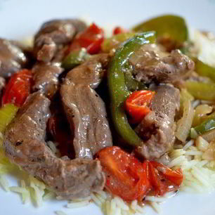 Рецепт Стейка с перцем