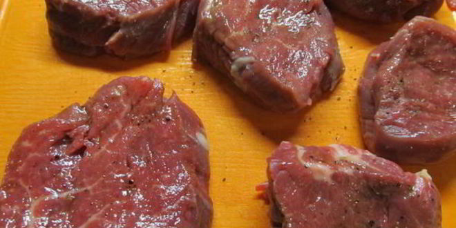 Рецепт стейка с винным маслом