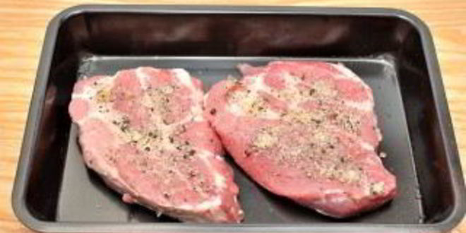 Рецепт стейка в винном соусе