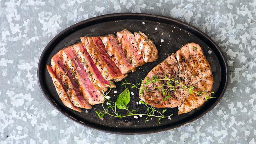 Рецепт стейков из тунца