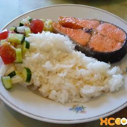 Рецепт Стейков красной рыбы в духовке