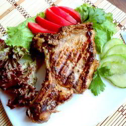 Рецепт Свиного стейка на гриле