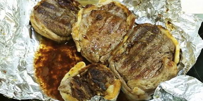 Рецепт вкуснейшего стейка из говядины на электрогриле