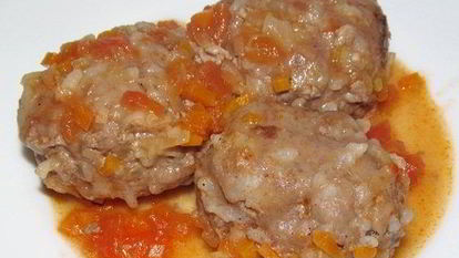 Рецепт Детских тефтелей с подливкой