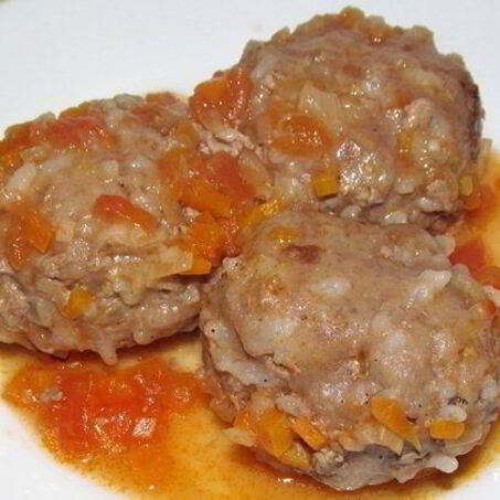 Рецепт Детских тефтелей с подливкой