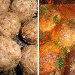 Рецепт Грибных тефтелей с гречкой