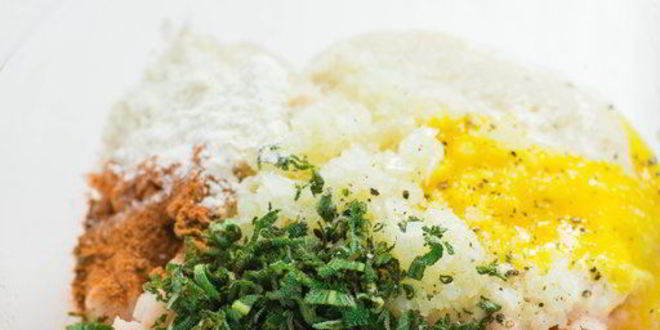 Рецепт куриных тефтелей с шалфеем