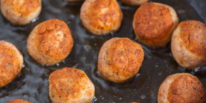 Рецепт куриных тефтелей с шалфеем