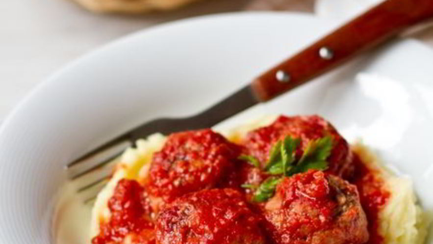 Рецепт острых свиных тефтелей