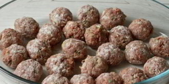 Рецепт острых свиных тефтелей