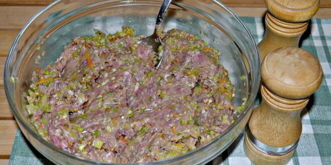 Рецепт паровых тефтелей с гречкой и кабачком