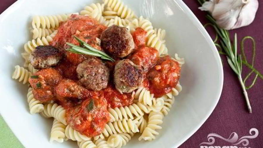Рецепт пасты с тефтелями