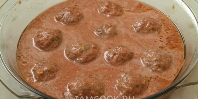 Рецепт подливы для тефтелей