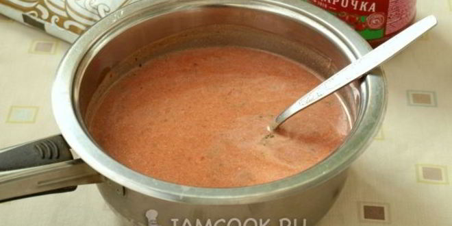 Рецепт подливы для тефтелей