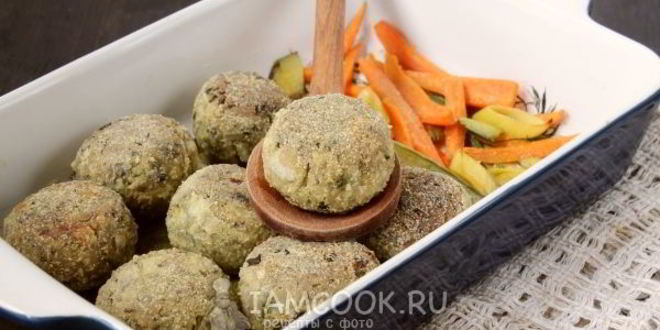 Рецепт рыбных тефтелей в духовке