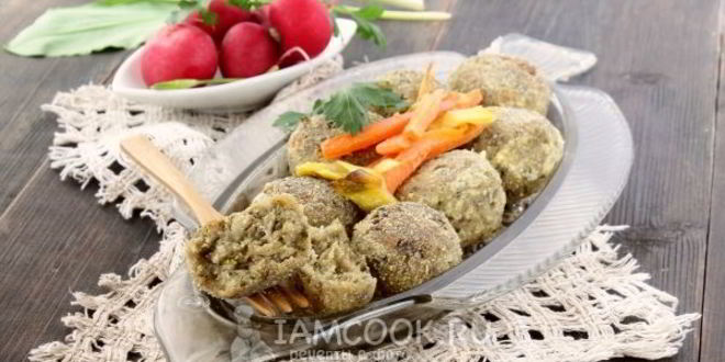 Рецепт рыбных тефтелей в духовке