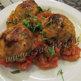 Рецепт Рыбных тефтелей в красном соусе