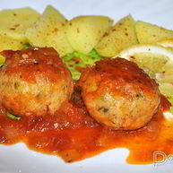 Рецепт Рыбных тефтелей в соево-томатном соусе