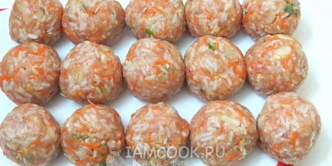 Рецепт спагетти с тефтелями в томатном соусе