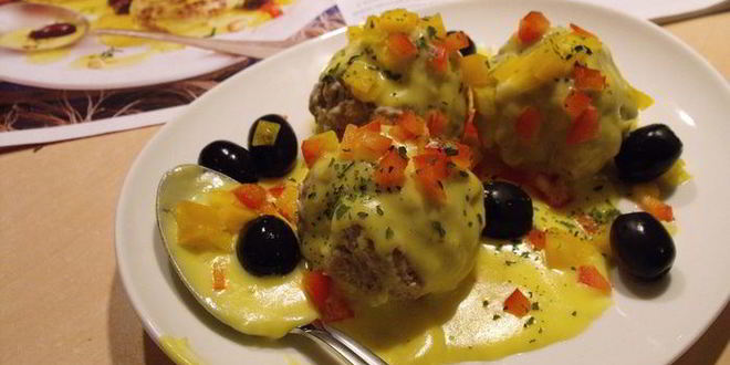 Рецепт тефтелей барселонских с шафрановым соусом