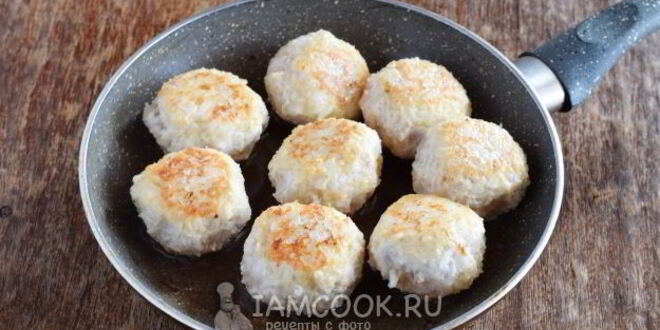 Рецепт тефтелей из куриного фарша с подливкой