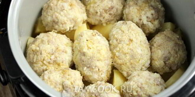 Рецепт тефтелей из свинины с картошкой