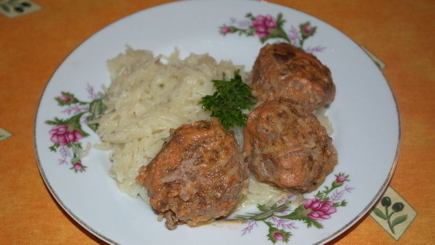 Рецепт тефтелей под соусом