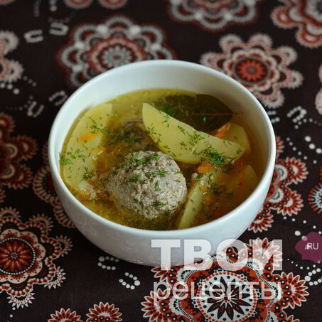 Рецепт Тефтелей с картошкой