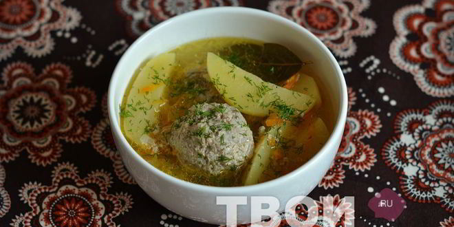 Рецепт тефтелей с картошкой