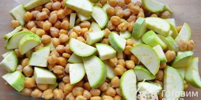 Рецепт тефтелей с нутом и кабачком по-мароккански