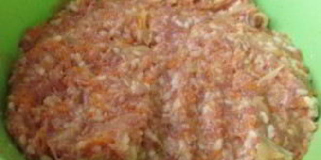 Рецепт тефтелей с овощами