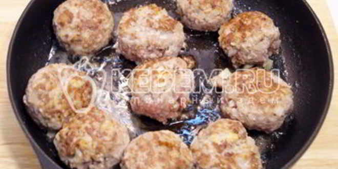 Рецепт тефтелей с подливой