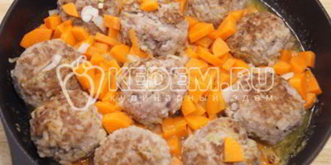 Рецепт тефтелей с подливой