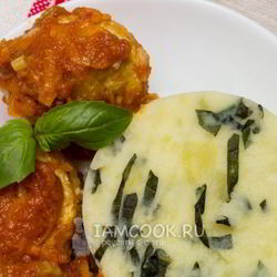 Рецепт Тефтелей с рисом в томатном соусе