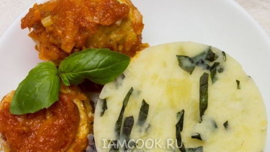 Рецепт тефтелей с рисом в томатном соусе