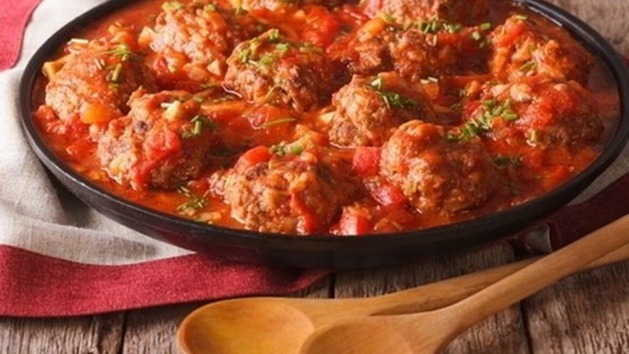 Рецепт тефтелей с томатами