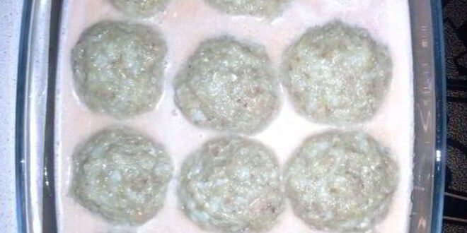 Рецепт тефтелей в духовке